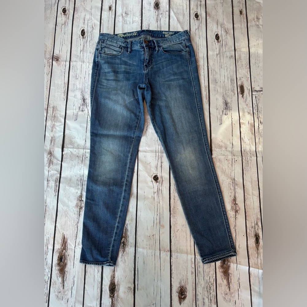 Madewell skinny skinny ankle jeans 27